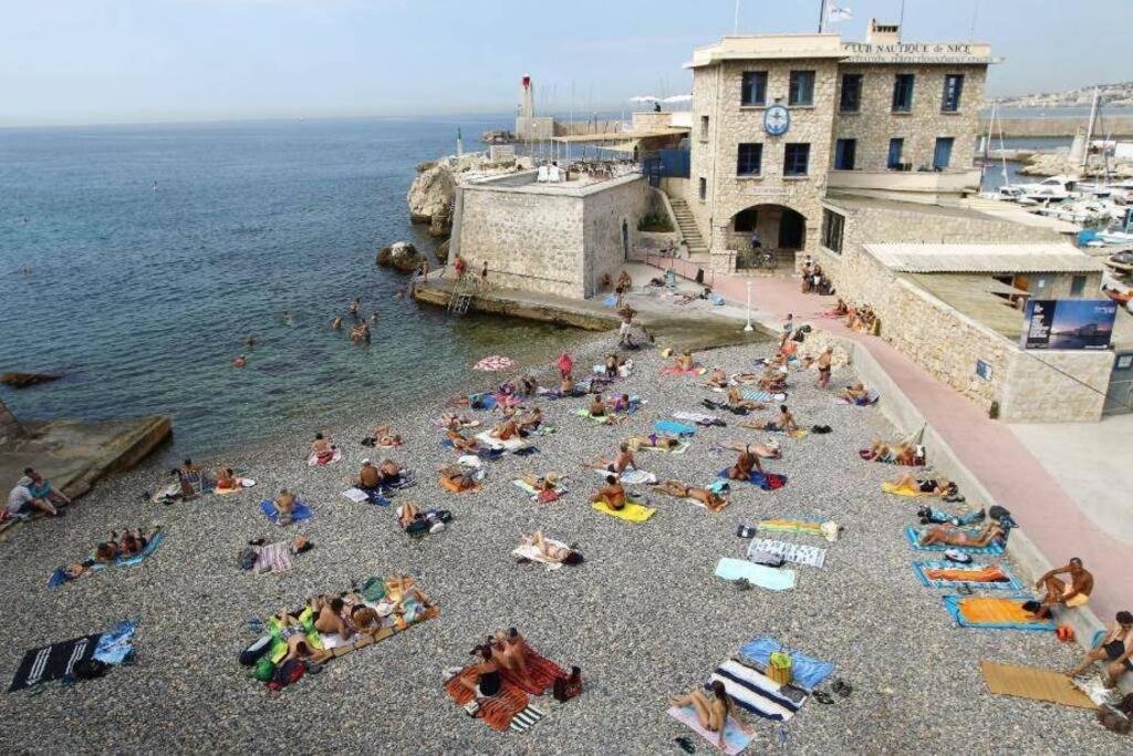 Appartement Charming And Modern Cave In The Heart Of The Port à Nice Extérieur photo